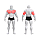 Независимый жим от груди наклонный PURE CRAFT DUAL GYM80