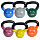 Набор из 5 гирь PX-SPORT: 6,12,16, 24, 32 кг