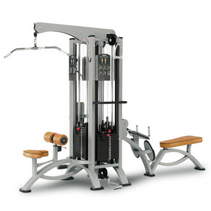 4-х сторонняя силовая станция (вертикальная тяга, горизонтальная тяга, бицепс, трицепс) Panatta XP LUX