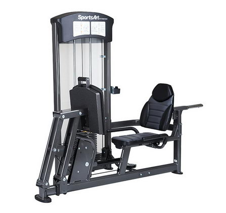 Жим ногами горизонтальный – голень сидя SportsArt DOUBLE FUNCTION Line