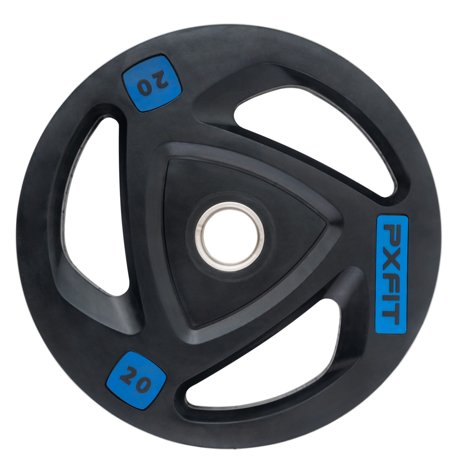 Олимпийский диск PX-SPORT, 25 кг, полиуретановый