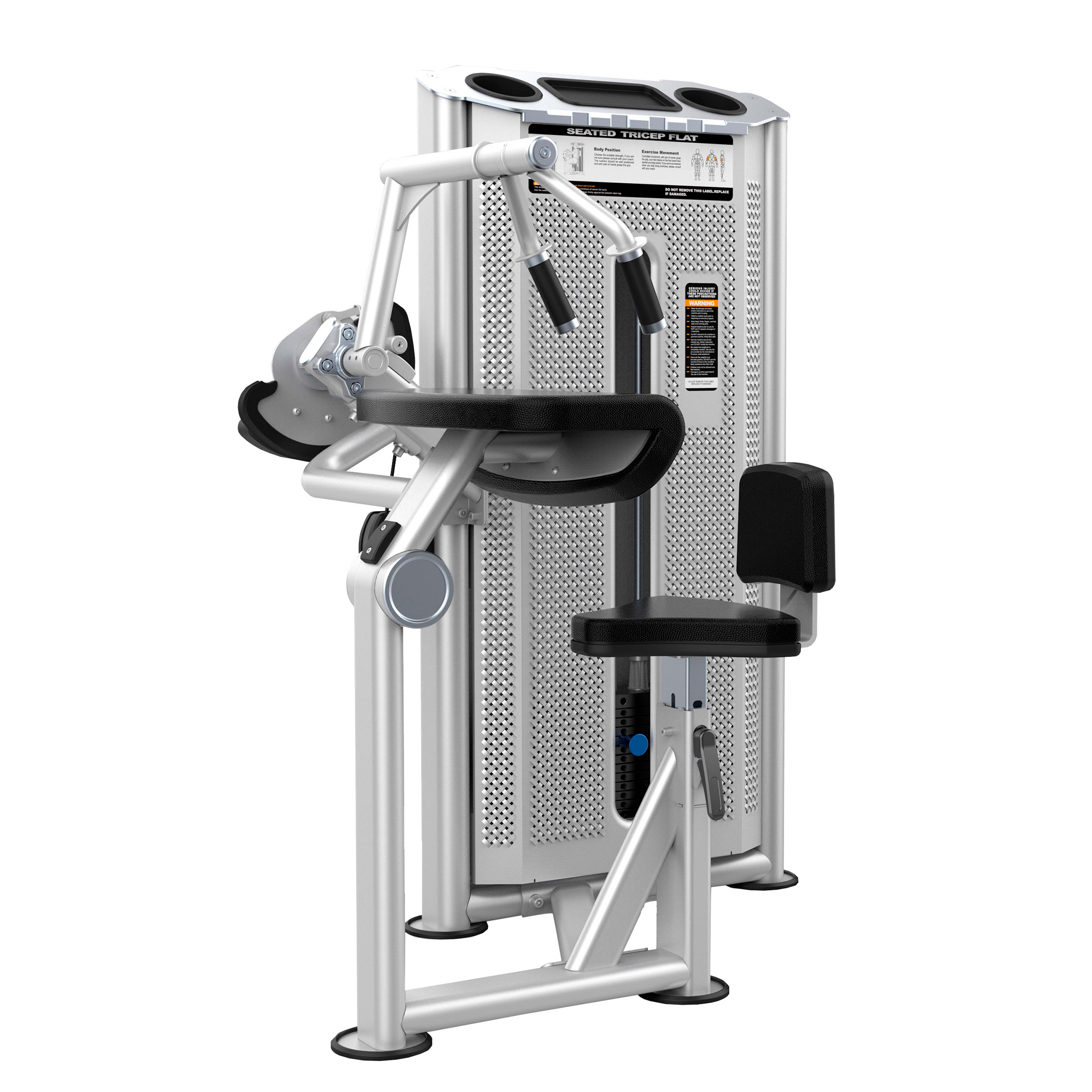 Трицепс-машина сидя. Прямая парта DHZ U2027