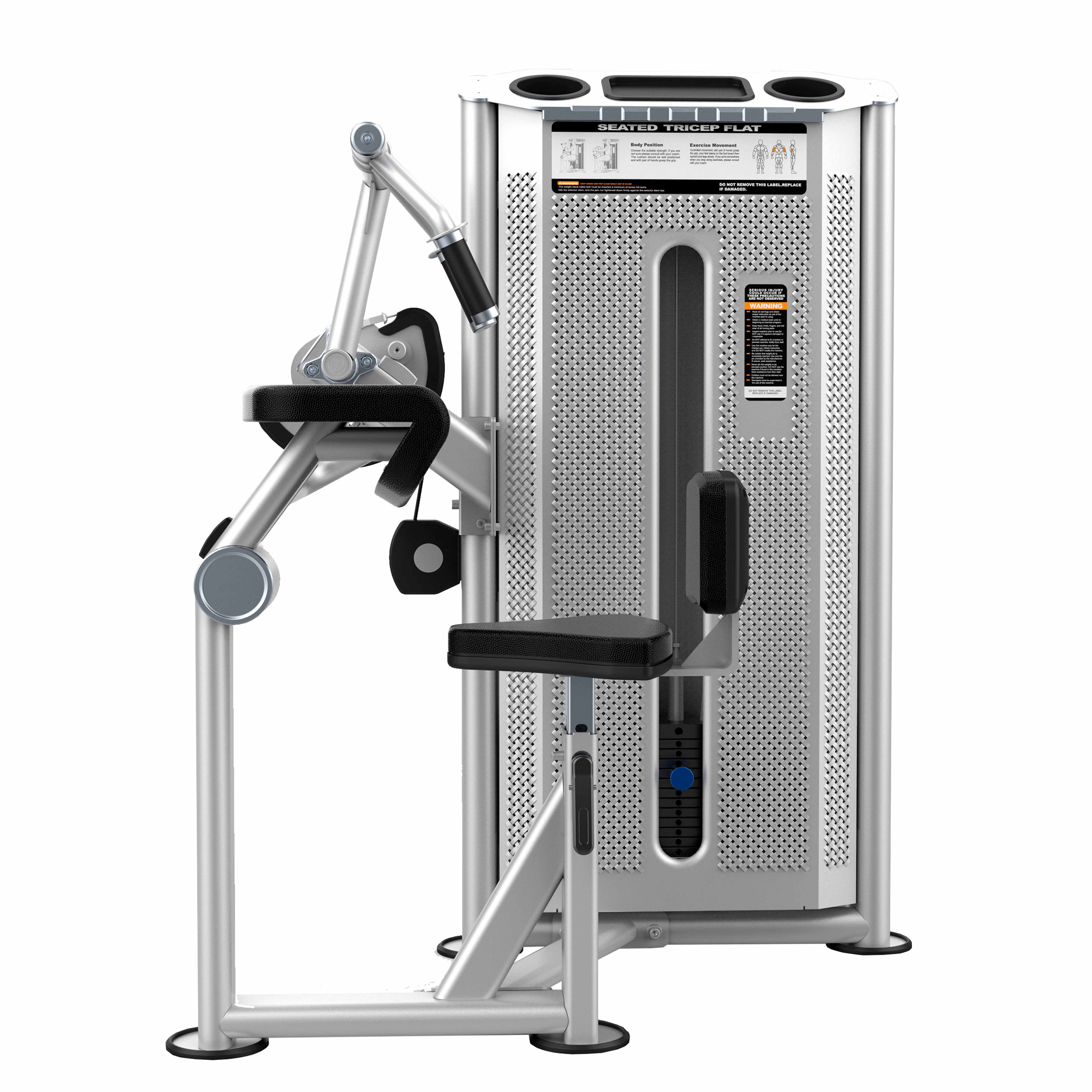 Трицепс-машина сидя. Прямая парта DHZ U2027