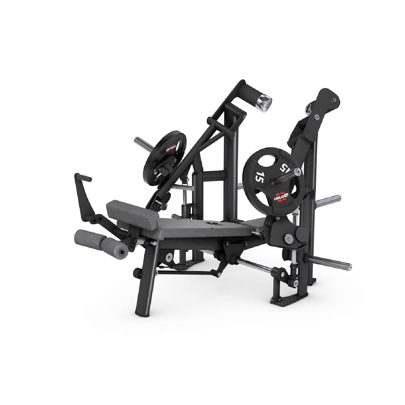 Независимый жим лежа с отрицательным наклоном PURE CRAFT STRONG GYM80