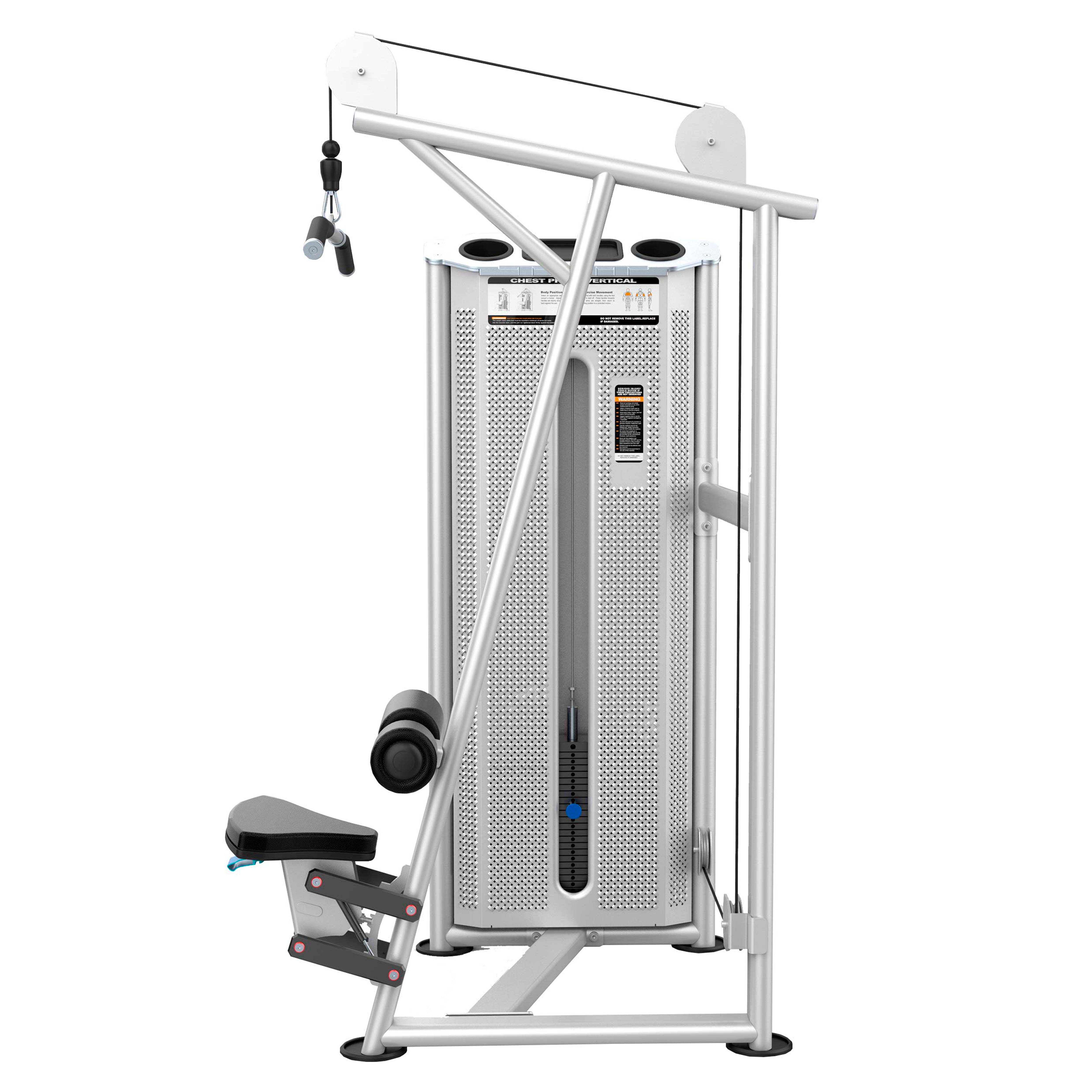 Тяга сверху. Вертикальный блок DHZ U2012