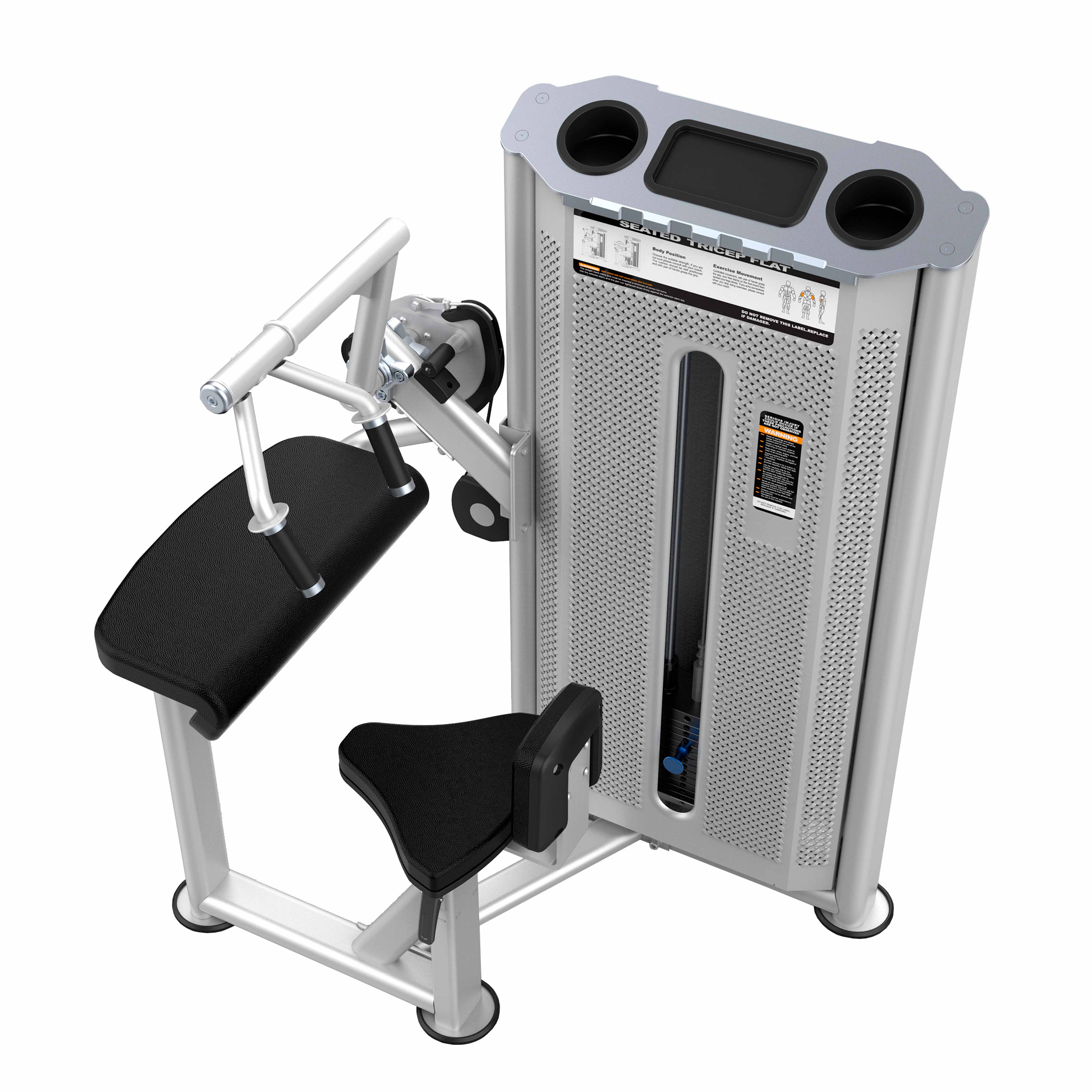 Трицепс-машина сидя. Прямая парта DHZ U2027