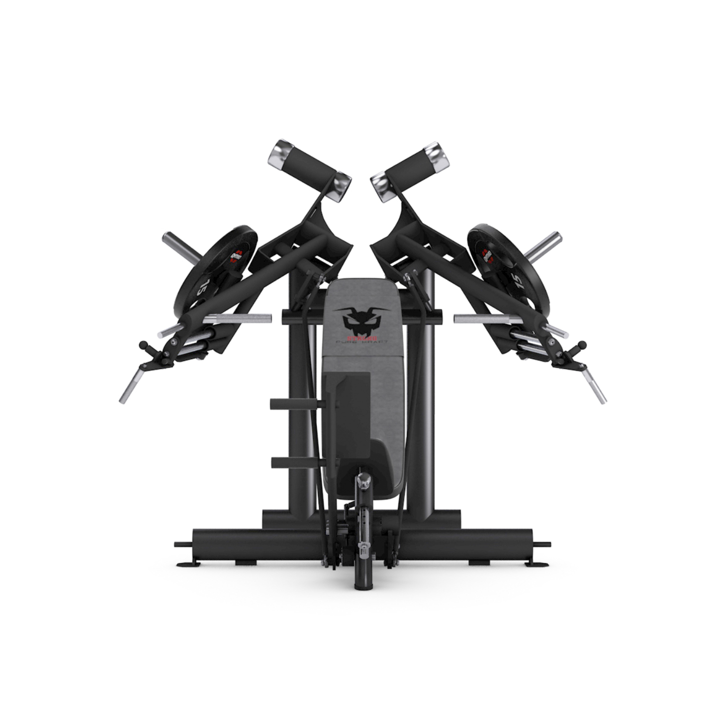 Независимый жим от груди наклонный PURE CRAFT STRONG GYM80