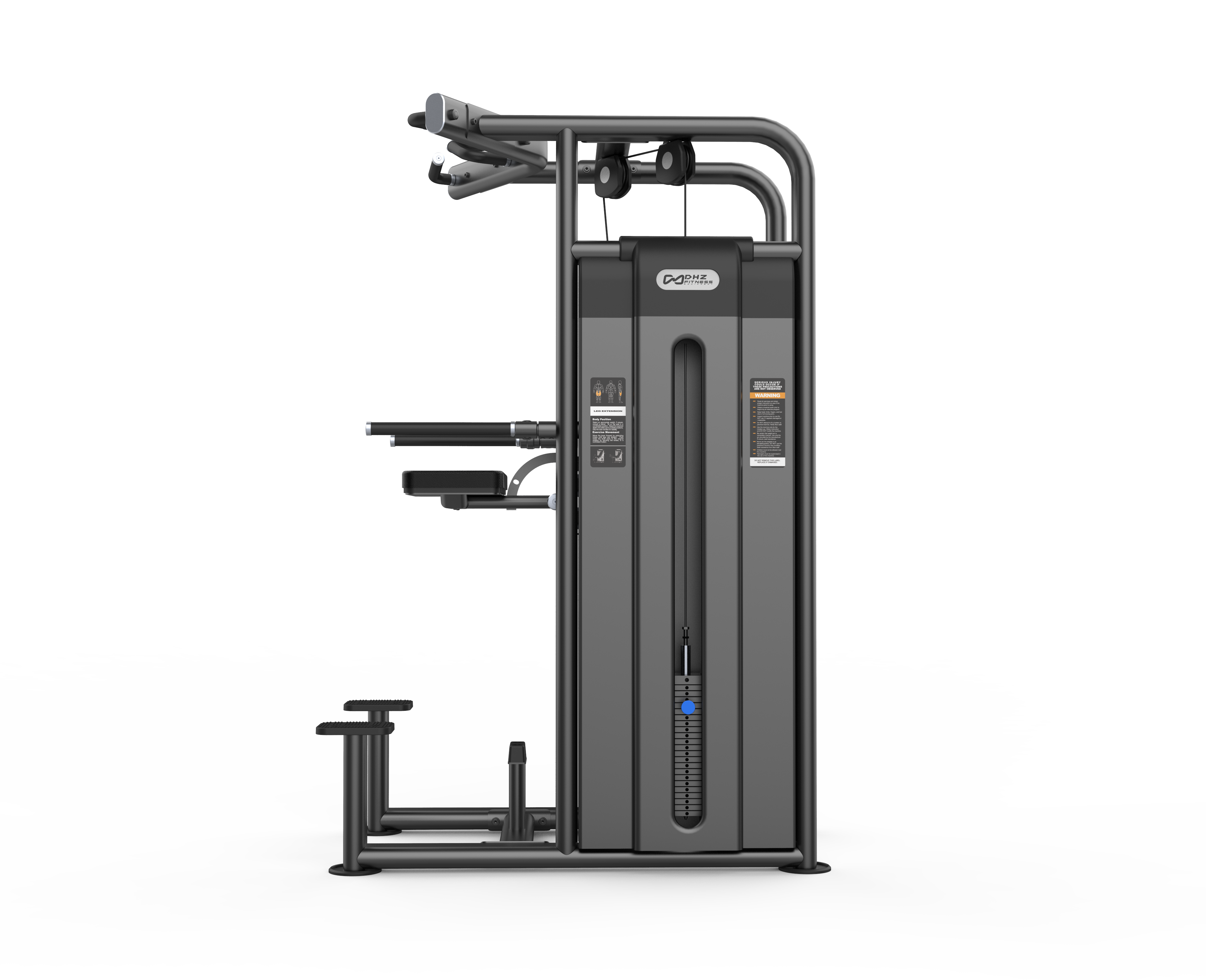 Турник-брусья с противовесом DHZ U2009C 