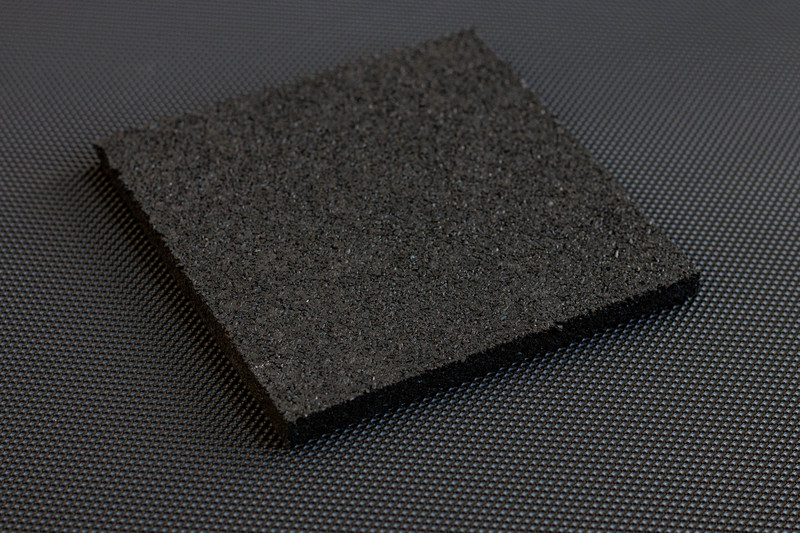 Черное резиновое напольное покрытие NPG, 40 мм