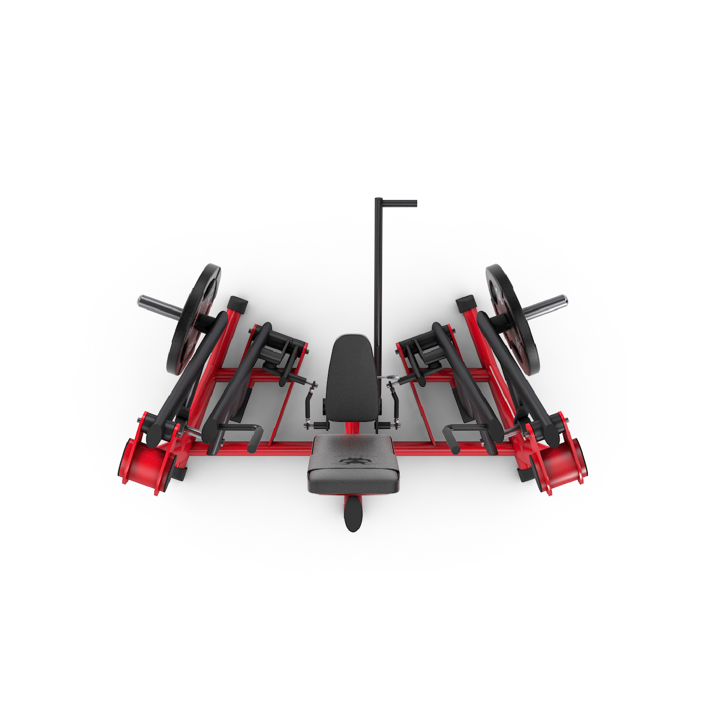 Независимый жим от груди сидя PURE CRAFT DUAL GYM80