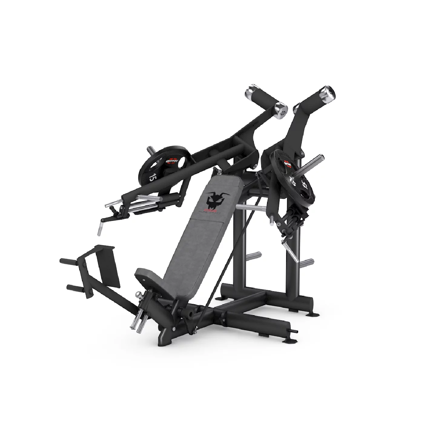 Независимый жим от груди наклонный PURE CRAFT STRONG GYM80